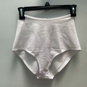 Iridescent White Hot Pants/ Booty Shorts